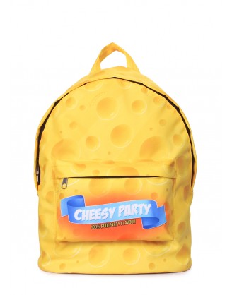 Рюкзак CHEESY PARTY с сырным принтом