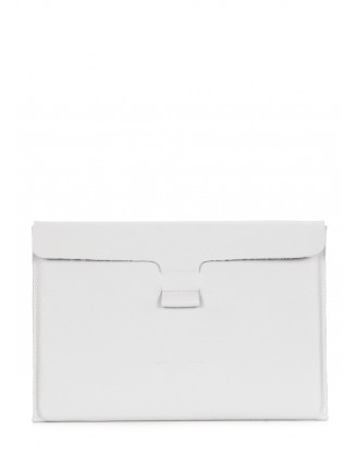 Кожаный чехол для MacBook 13" белый
