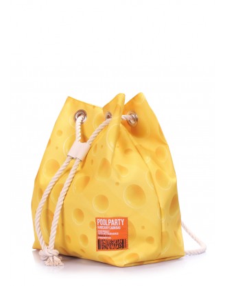 Летний рюкзак с сырным принтом