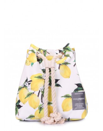 Летний рюкзак с лимонами