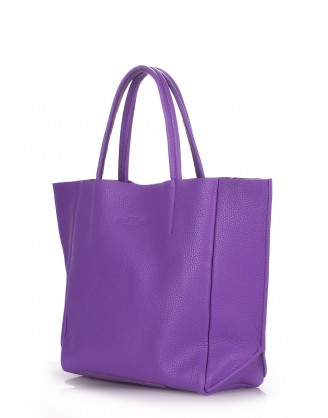Кожаная фиолетовая сумка Soho